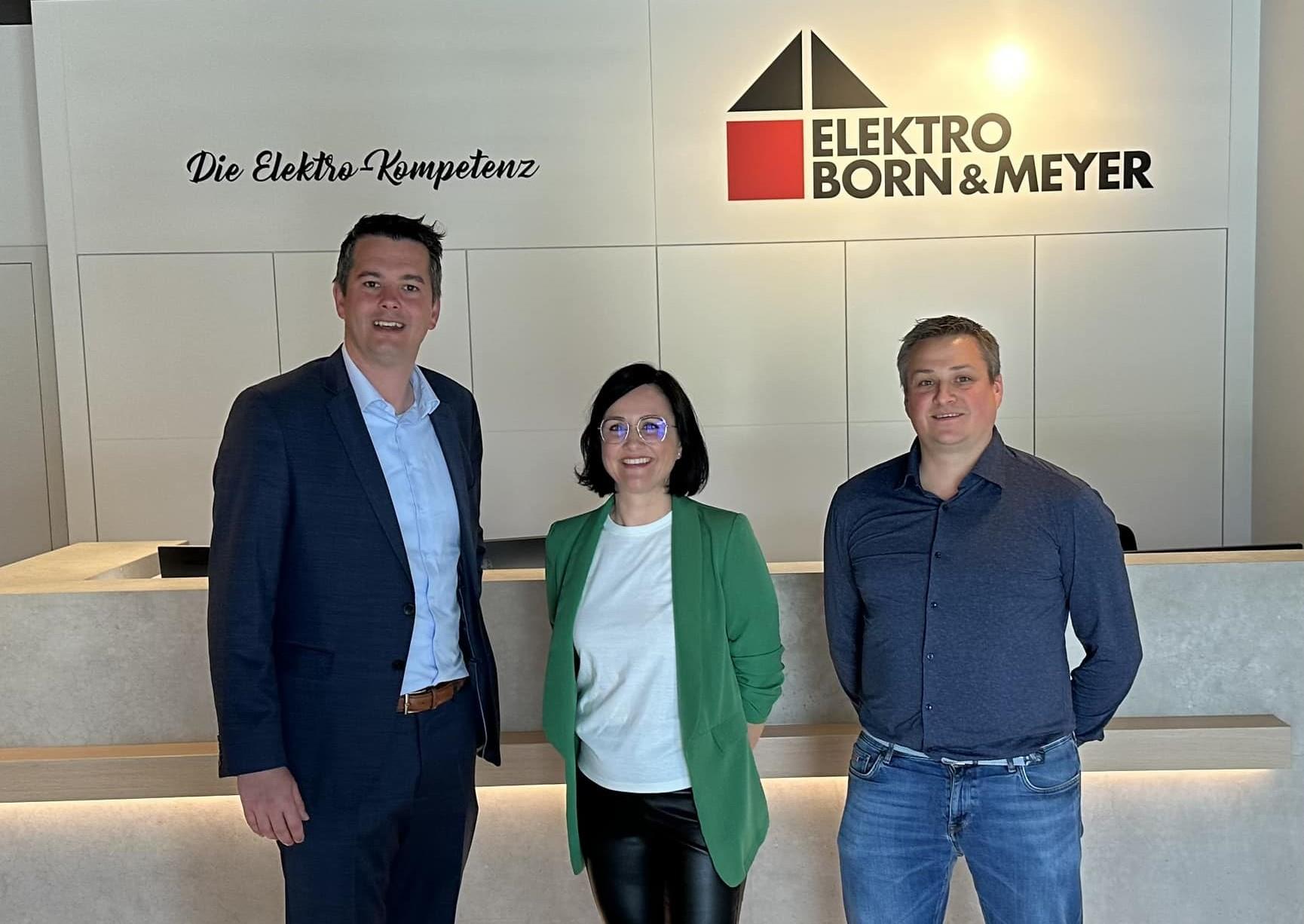Minister Lex Delles zu Besuch bei BORN & MEYER
